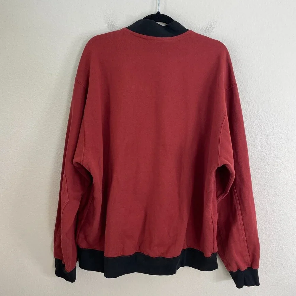 NEW American Giant Mens‎ XL Fleece Bomber Jacket Full Zip Up